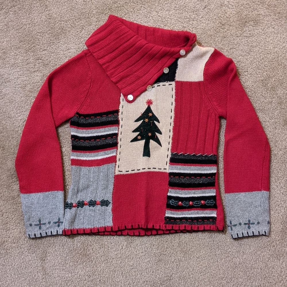 Angora Christmas Sweater